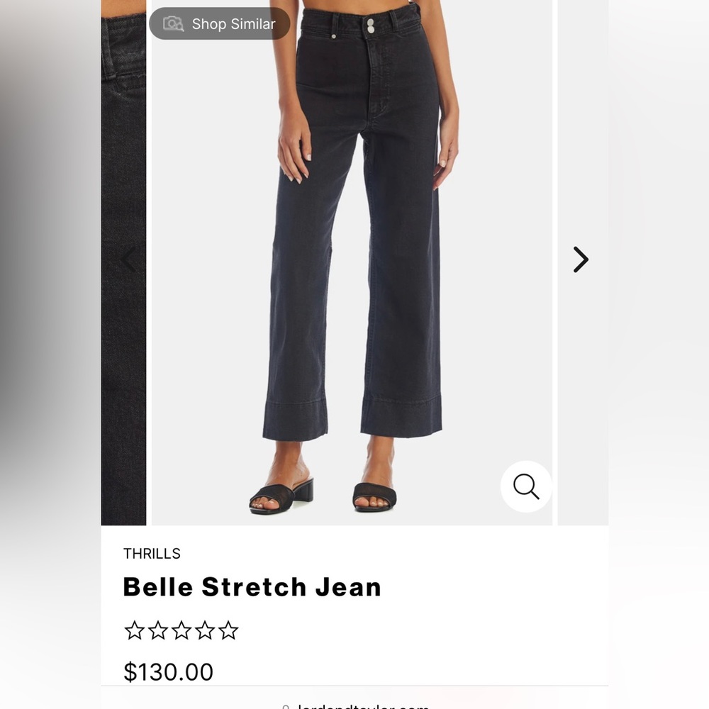 NWT Thrills Belle stretch jean-high waisted